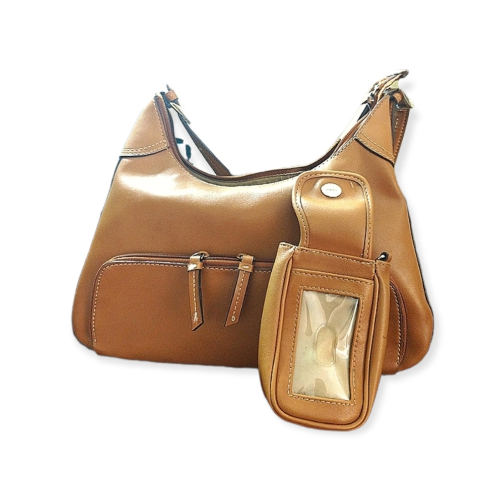 Nine West Handbag Cognac Sz Small